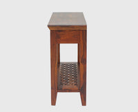 Siliguri Solid Wood Study Table with Two Drawer - Study Table - Furniselan - Maple-Finish