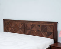 Singapore Solid Wood King Size Bed with Box Storage - Furniselan-Grey-Finish