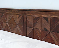 Singapore Solid Wood King Size Bed with Box Storage - Furniselan-Grey-Finish