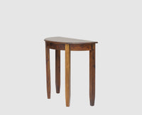 Srinagar Solid Wood Study Table Cum Console Table - Study Table - Furniselan - Teak-Finish