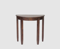 Srinagar Solid Wood Study Table Cum Console Table - Study Table - Furniselan - Grey-Finish