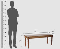 Sweden 6 Seater Dining Set With 4 Chairs & Bench - Furniselan - Teak-Finish