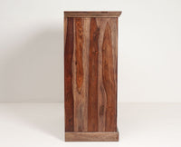Sweden Sheesham Wood Bar Cabinet - Furniselan - Grey-Finish