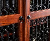 Sweden Sheesham Wood Bar Cabinet - Furniselan - Maple-Finish