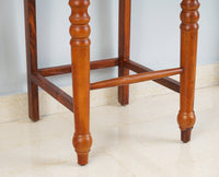 Sweden Sheesham Wood Bar Chair - Furniselan - Maple-Finish