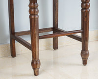 Sweden Sheesham Wood Bar Chair - Furniselan - Grey-Finish