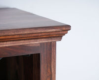 Sweden Sheesham Wood Bar Unit - Bar Cabinet - Furniselan - Grey-Finish
