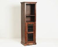 Sweden Sheesham Wood Bar Unit - Bar Cabinet - Furniselan - Grey-Finish