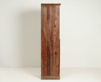 Sweden Sheesham Wood Bar Unit - Bar Cabinet - Furniselan - Grey-Finish
