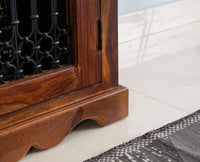 Sweden Sheesham Wood Bar Unit - Bar Cabinet - Furniselan - Teak-Finish