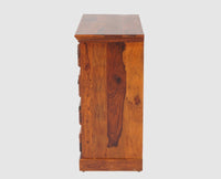 Sweden Sheesham Wood Chest Of Drawer - Furniselan - Maple-Finish