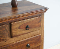 Sweden Sheesham Wood Chest Of Drawer - Furniselan - Teak-Finish