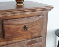 Sweden Sheesham Wood Chest Of Drawer - Furniselan - Grey-Finish