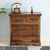 Sweden Sheesham Wood Chest Of Drawer - Furniselan - Teak-Finish