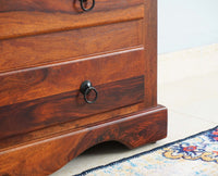 Sweden Sheesham Wood Chest Of Drawer - Furniselan - Maple-Finish