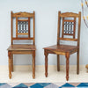 Sweden Sheesham Wood Dining Chairs - Dining Chair - Furniselan - Teak-Finish