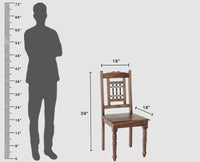 Sweden Sheesham Wood Dining Chairs - Dining Chair - Furniselan - Grey-Finish