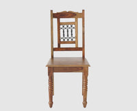 Sweden Sheesham Wood Dining Chairs - Dining Chair - Furniseavlan - Teak Finish