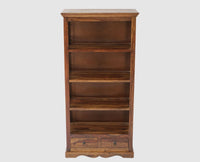 Sweden Sheesham Wood Open Bookshelve - Bookshelf - Furniselan - Teak-Finish