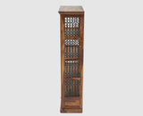 Sweden Sheesham Wood Open Bookshelve - Bookshelf - Furniselan - Grey-Finish