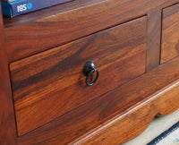 Sweden Sheesham Wood Open Bookshelve - Bookshelf - Furniselan -   Maple-Finish