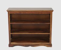Sweden Sheesham Wood Open Bookshelve - Furniselan - Teak-Finish