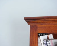 Sweden Sheesham Wood Open Bookshelve - Bookshelf - Furniselan -   Maple-Finish