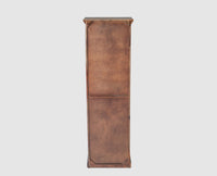 Sweden Sheesham Wood Single Door Book Case - Furniselan -  Grey-Finish