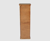 Sweden Sheesham Wood Single Door Book Case - Furniselan - Teak-Finish