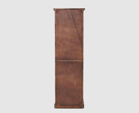 Sweden Sheesham Wood Single Doors Wardrobe - Furniselan - Grey-Finish