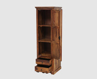 Sweden Sheesham Wood Single Doors Wardrobe - Furniselan - Teak-Finish