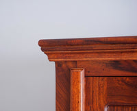 Sweden Sheesham Wood Single Doors Wardrobe - Furniselan - Maple-Finish