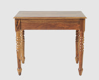 Sweden Sheesham Wood Study Laptop Table - Furniselan - Teak-Finish