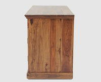 Sweden Sheesham Wood Study Laptop Table - Furniselan - Teak-Finish