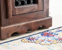Sweden Sheesham Wood Study Laptop Table - Furniselan - Grey-Finish