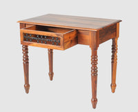 Sweden Sheesham Wood Study Laptop Table - Furniselan - Maple-Finish
