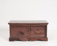 Sweden Sheesham Wood Trunk Box - Furniselan - Grey-Finish