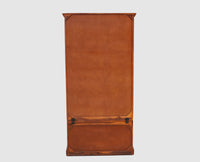 Sweden Sheesham Wood Two Doors Wardrobe - Furniselan - Maple-Finish