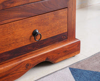 Sweden Sheesham Wood Two Doors Wardrobe - Furniselan - Maple-Finish