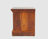 Sweden Solid Wood Bedside Table - Furniselan-Maple-Finish