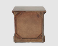 Sweden Solid Wood Bedside Table - Furniselan-Grey-Finish 