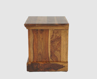 Sweden Solid Wood Bedside Table - Furniselan-Teak-Finish