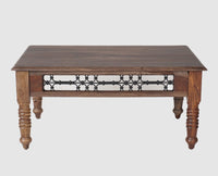 Sweden Solid Wood Coffee Table - Furniselan - Grey-Finish