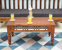 Sweden Solid Wood Coffee Table - Furniselan - Maple-Finish