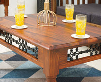 Sweden Solid Wood Coffee Table - Furniselan - Maple-Finish