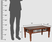 Sweden Solid Wood Coffee Table - Furniselan - Maple-Finish