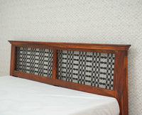 Sweden Solid Wood King Size Bed Furniselan-Maple-Finish