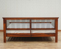 Sweden Solid Wood King Size Bed Furniselan-Maple-Finish