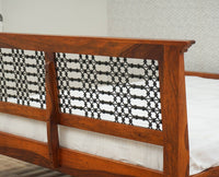 Sweden Solid Wood Queen Size Bed Furniselan-Maple-Finish