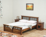 Sweden Solid Wood Queen Size Bed